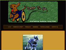Tablet Screenshot of dogstogo.net